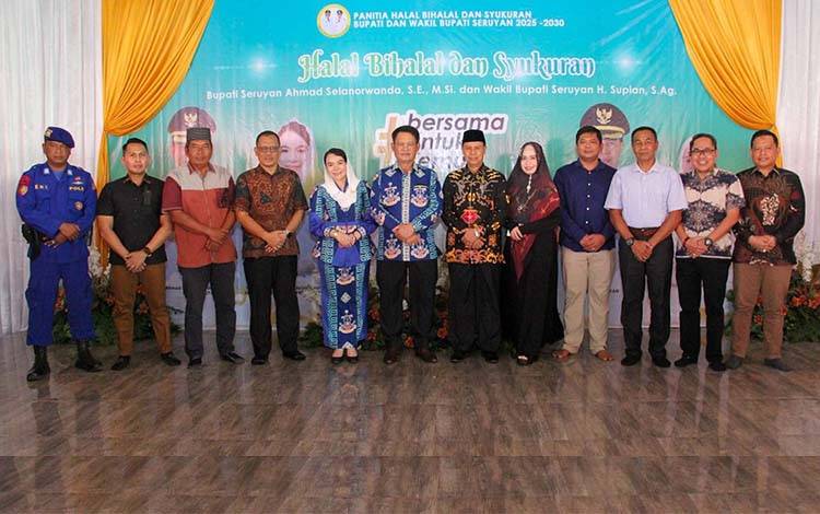 Perkuat Silaturahmi, Bupati Seruyan Gelar Halal Bihalal