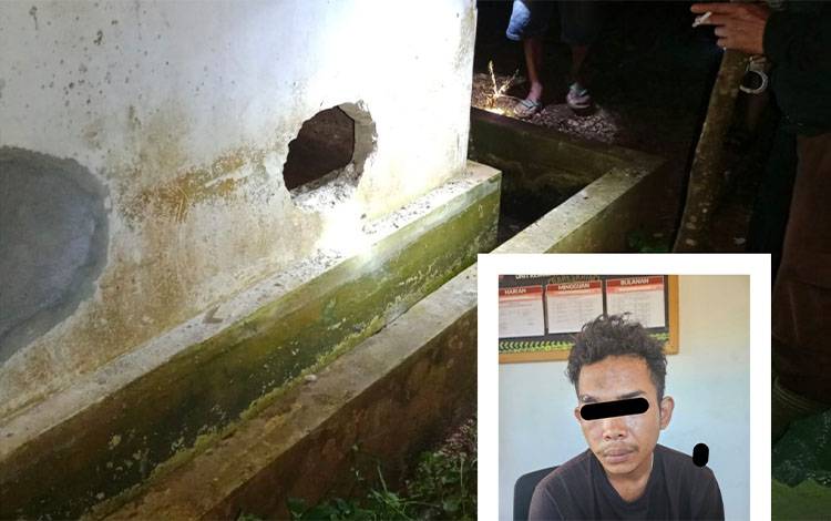 Aksi Gagal Pencurian Sarang Walet di Seruyan, Pelaku Terjebak di dalam Gedung