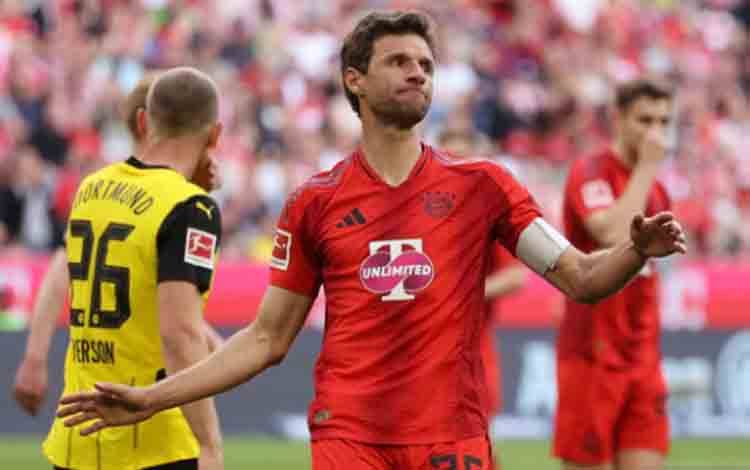 Bayern Muenchen seri 2-1 Lawan Borussia Dortmund