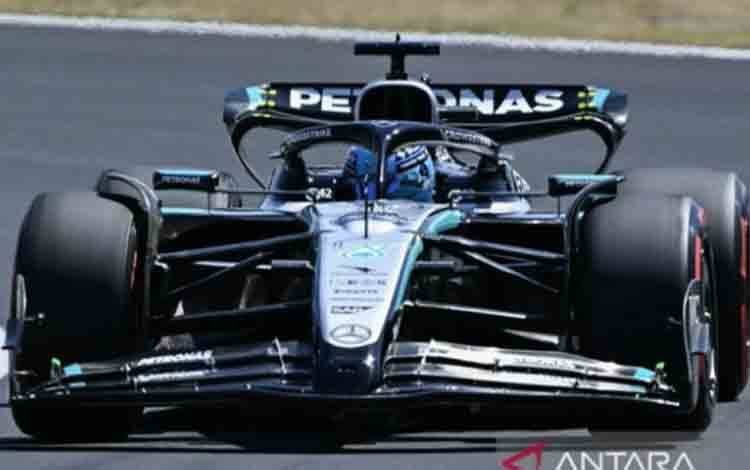 Duo Mercedes Russell dan Antonelli Kena Penalti Turun Satu Grid