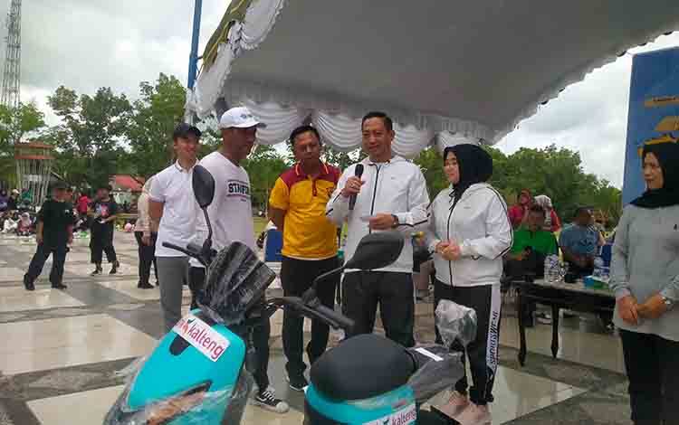 Pemkab Sukamara Launching Perdana Car Free Day