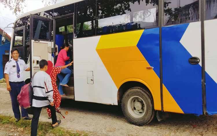 DAMRI Layani Rute Palangka Raya - Belanti dengan Tarif Bersubsidi