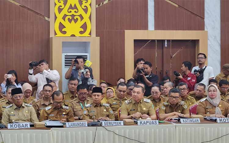 Wabup Seruyan Hadiri Rakor Percepatan Penurunan Stunting