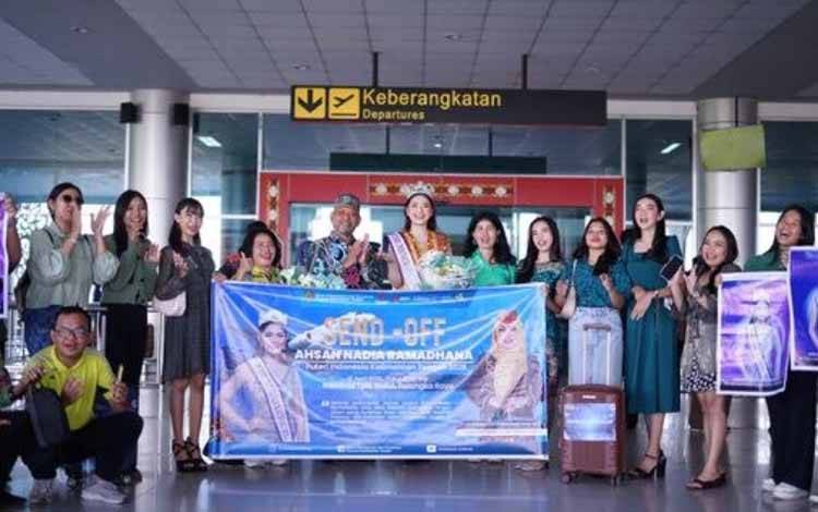 Disbudpar Kalteng Dukung Penuh Ahsan Nadia di Ajang Puteri Indonesia 2025
