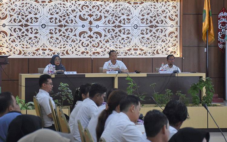 Pemkab Kapuas Gelar Entry Meeting Pemeriksaan Terinci BPK RI Perwakilan Kalteng