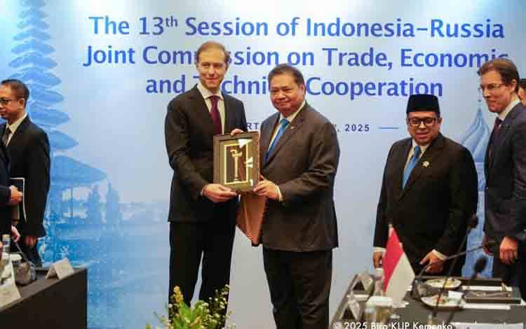 Airlangga: RI-Rusia Komitmen Perkuat Kerja Sama Ekonomi-investasi