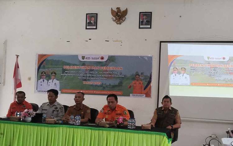 Optimalkan Penanggulangan Karhutla, BPBD Kalteng Perkuat Pos Lapangan
