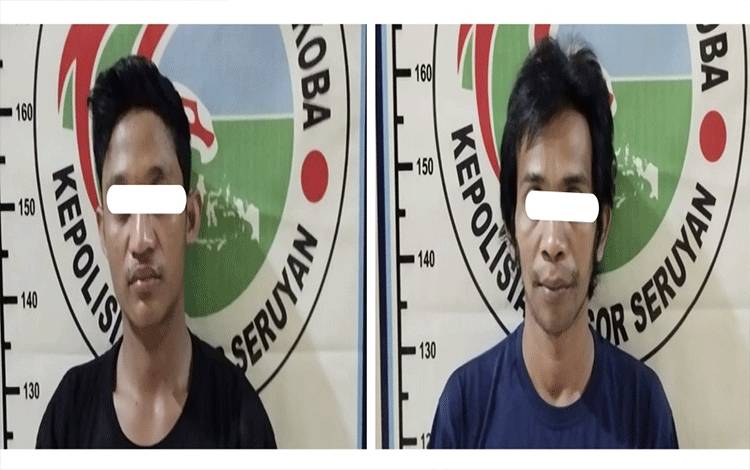 Dua Pengedar Sabu Ditangkap Polisi di Desa Jahitan Seruyan Hilir, ini Barang Bukti yang Disita