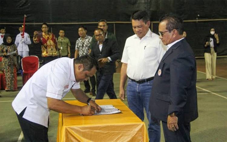 Bupati Seruyan Tegaskan Komitmen Dukung Pembangunan Olahraga Daerah