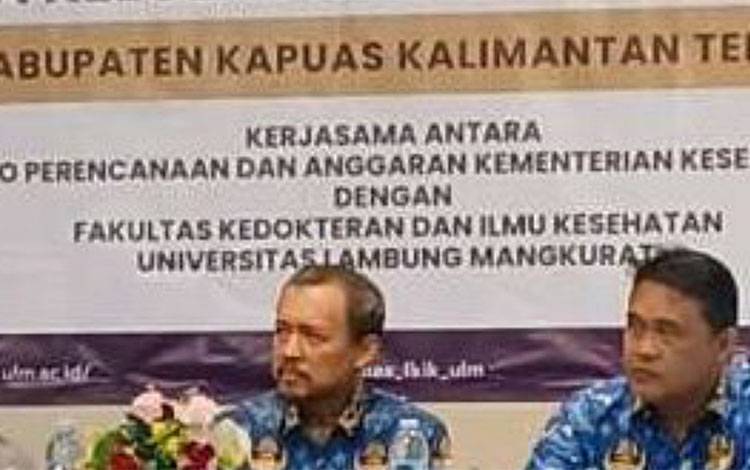 Dinkes Kapuas Rakor Pendampingan Penyusunan Renja dan Renstra 2026-2030