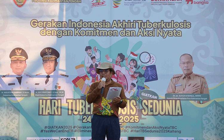 Dinkes Kalteng Peringati HTBS 2025, Serukan Aksi Nyata Eliminasi TBC