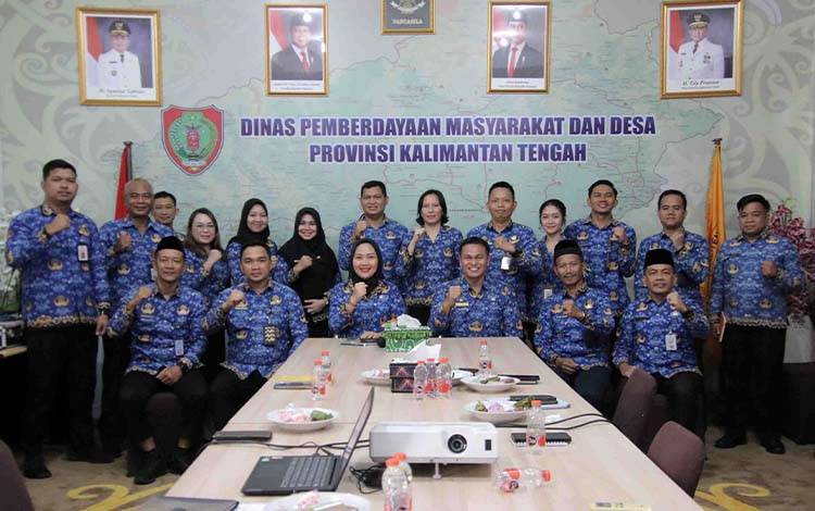 Dinas PMD dan BPBD Kalteng Bahas Ketangguhan Desa