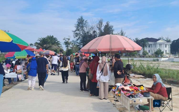 Pemkab Kobar Tata Ulang Lapak UMKM di CFD, Pedagang Dipindah ke Pangkalan Bun Park