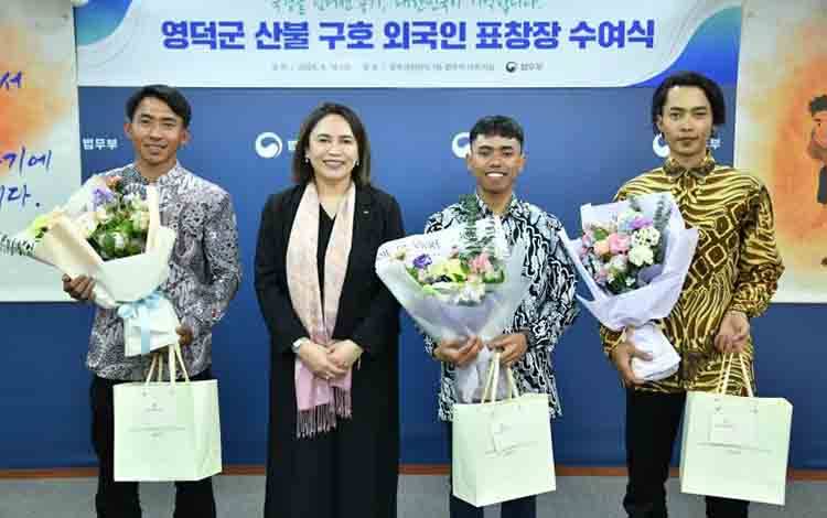 Tiga WNI Dianugerahi Penghargaan oleh Pemerintah Korea Selatan