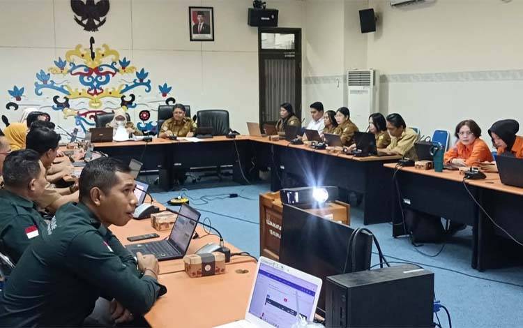 Bapperida Palangka Raya Evaluasi Capaian Kinerja OPD Triwulan I 2025