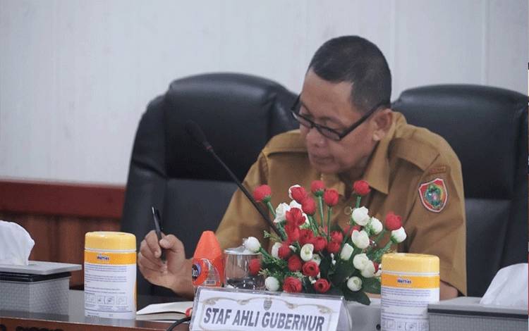 Yuas Elko Hadiri Rakor Pengendalian Inflasi dan Sosialisasi Sekolah Rakyat Secara Virtual