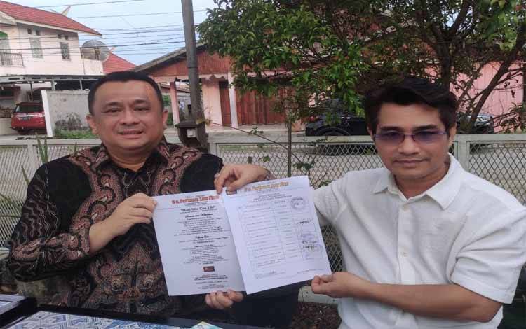 Kuasa Hukum Dodi Sitepu Somasi KPU Terkait Usulan PAW DPRD Kalteng