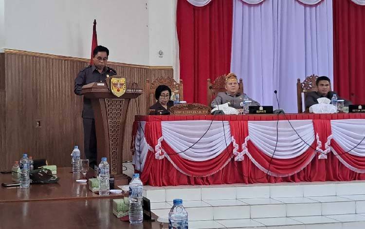 Rekomendasi DPRD Gunung Mas Terhadap LKPj Bupati TA 2024 di Bidang Pendidikan