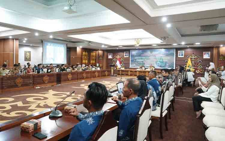Asistensi Teknis Batas Kecamatan Upaya Bangun Kapasitas Daerah di Kalteng
