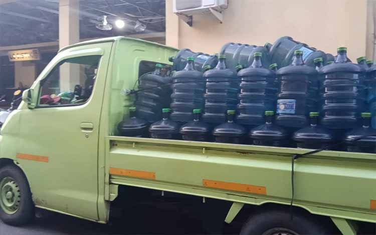 Polres Kapuas Amankan Pelaku Pelanggaran Hak Merek Air Minum untuk Isi Ulang