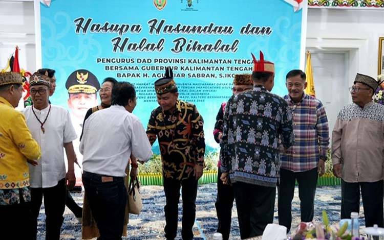 Gubernur Kalteng Dorong Gotong Royong Majukan Kalteng Lewat Semangat Huma Betang