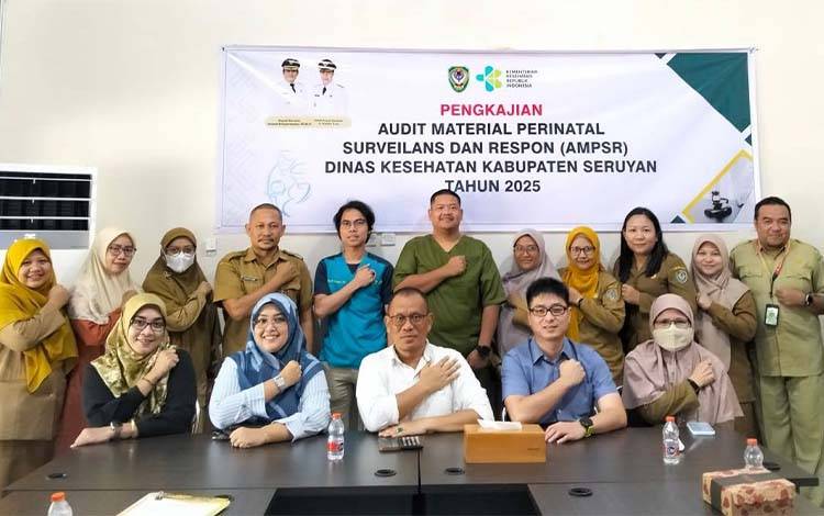 Dinkes Seruyan Gelar Audit AMP SR, Tegaskan Komitmen Tekan Angka Kematian Ibu dan Bayi