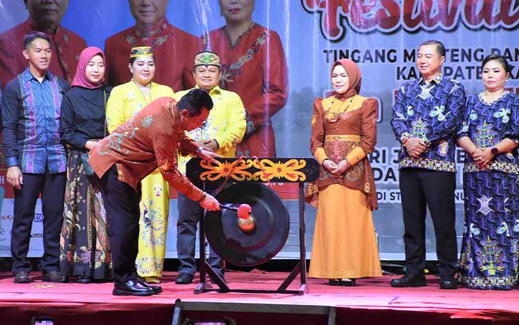 Festival Budaya Tingang Menteng Panunjung Tarung Kapuas Resmi Digelar