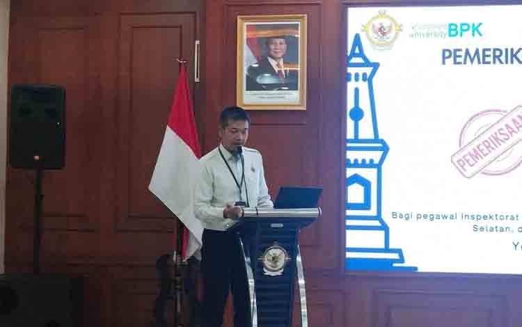 Inspektorat Kalteng Gandeng Badiklat PKN BPK RI Tingkatkan Kapasitas Pemeriksaan BMD