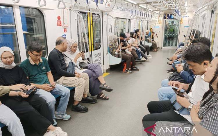 Hari ini Naik MRT Hanya Rp1