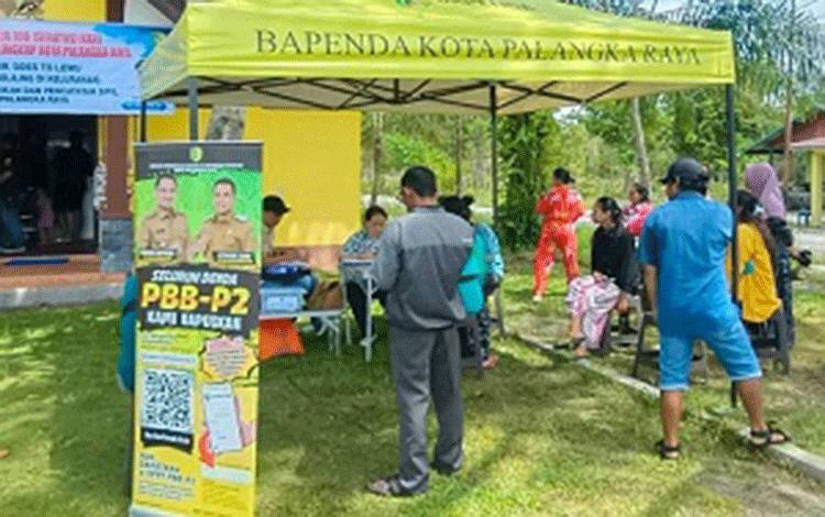 BPPRD Palangka Raya Lakukan Jemput Bola Pembayaran PBB P2 di Kelurahan Pager