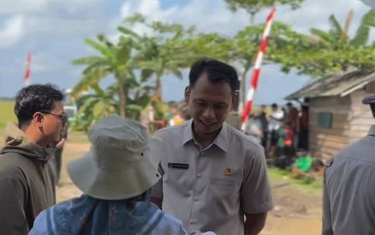 Wakil Ketua II DPRD Kalteng Ajak Lulusan Pertanian Jadi Petani Milenial