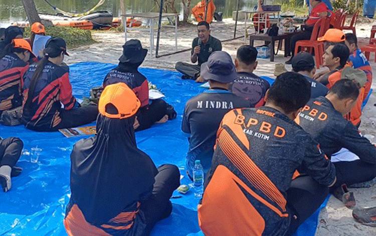 BKSDA Resort Sampit Ingatkan Hal Ini Jika Bertemu Buaya di Sungai