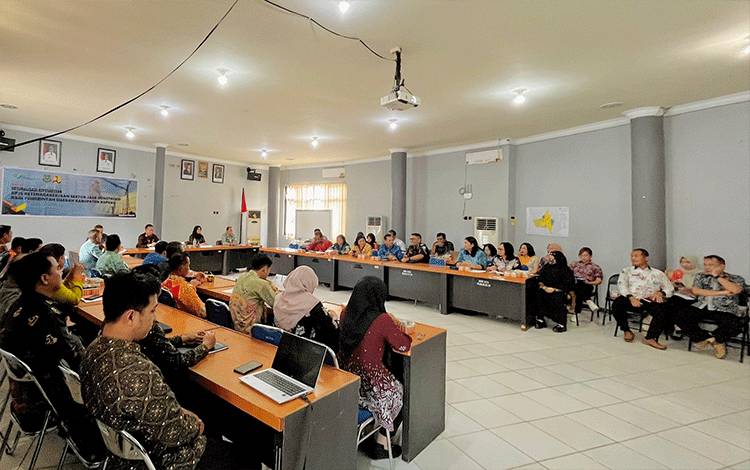Pemkab Kapuas Dorong Optimalisasi Kepesertaan BPJS Ketenagakerjaan Sektor Jasa Konstruksi