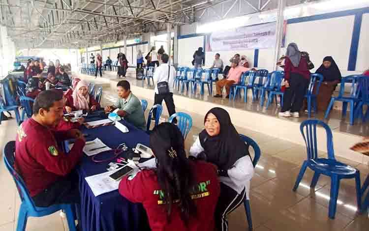 Dinas Kesehatan Barito Utara Gelar Pengukuran Kebugaran Calon Jamaah Haji