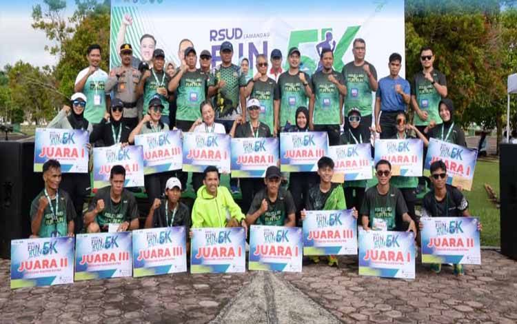Pemkab Apresiasi Event RSUD Lamandau Fun Run 5 Km