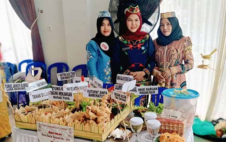TP PKK Kapuas Kuala Raih Juara I Lomba Kuliner Tradisional