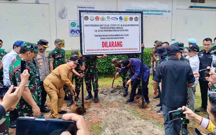 Bupati Kotim Harap Produktivitas Sawit Tetap Terjaga di Tengah Penertiban Satgas PKH