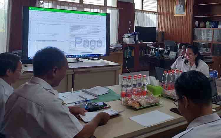 Dispursip Kalteng Evaluasi Enam Area Perubahan Zona Integritas