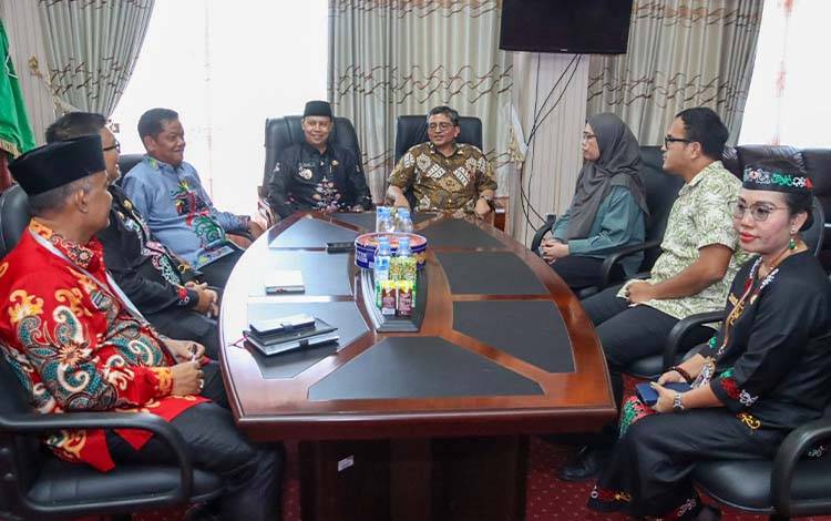 Kepala BPK Kalteng Pertemuan dengan Pemkab Seruyan