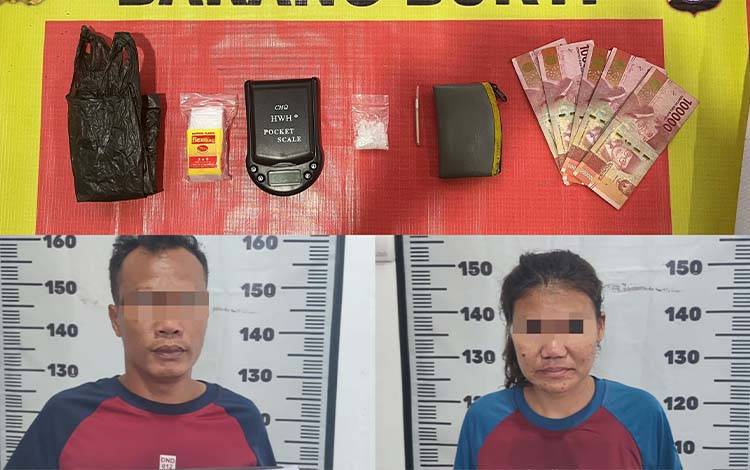 Polres Kapuas Tangkap Pasutri Sabu