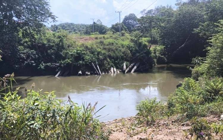 Pembangunan Jembatan Toka Pasca Banjir Jadi Perhatian Pemprov Kalteng