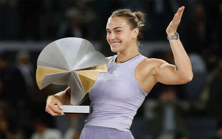 Sabalenka Kalahkan Gauff untuk Menangi Gelar Madrid Ketiga