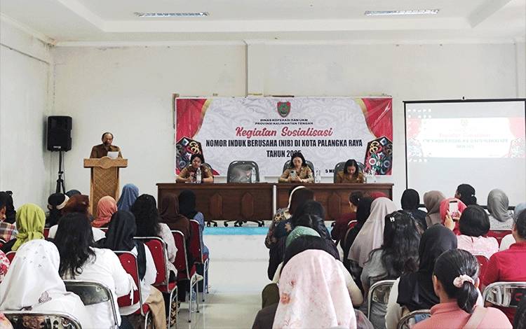 Diskop UKM Kalteng Dorong Pelaku Usaha Segera Miliki NIB