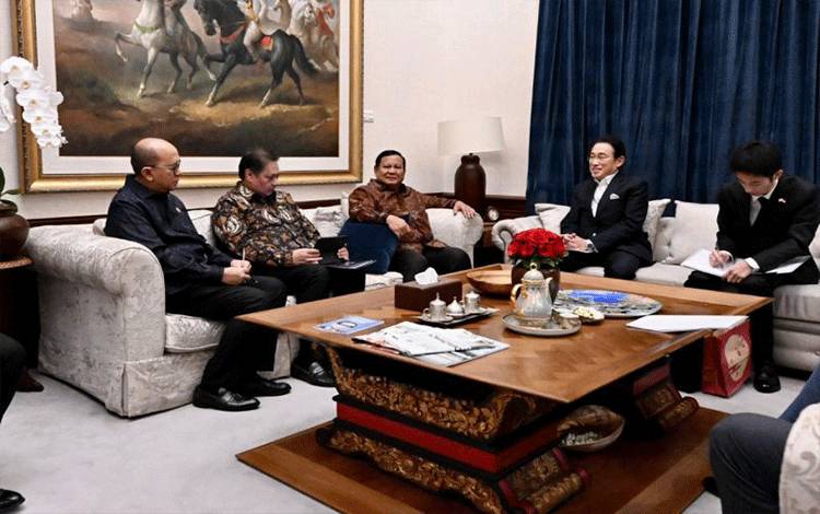 Prabowo Terima Kunjungan Utusan Khusus PM Jepang Fumio Kishida
