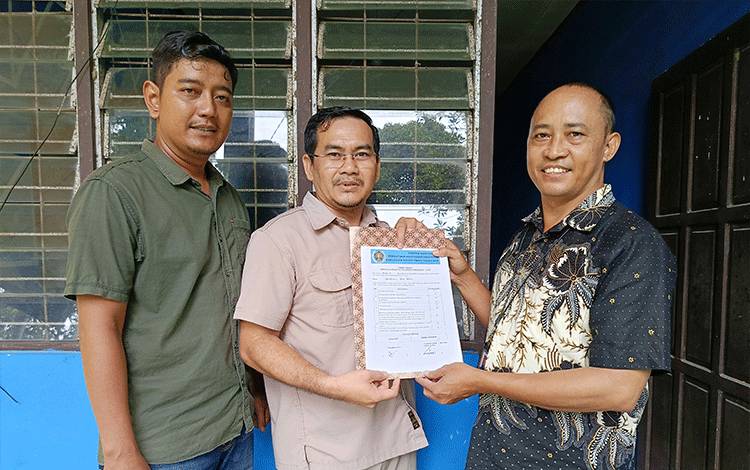 Agustinus Bole Malo Daftarkan Diri sebagai Calon Ketua PWI Barito Timur