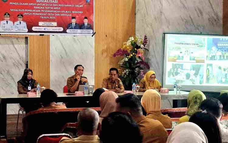 Disarpustaka Kapuas Gelar Sosialisasi dan Pendampingan Aplikasi SRIKANDI