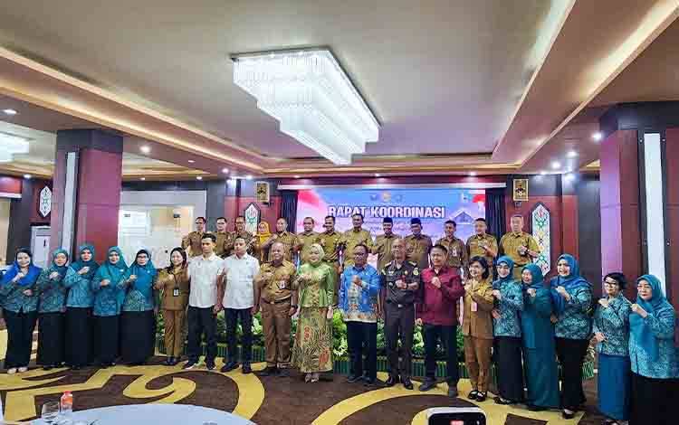 Wakil Bupati Seruyan Ikuti Rakor P4GN-PN