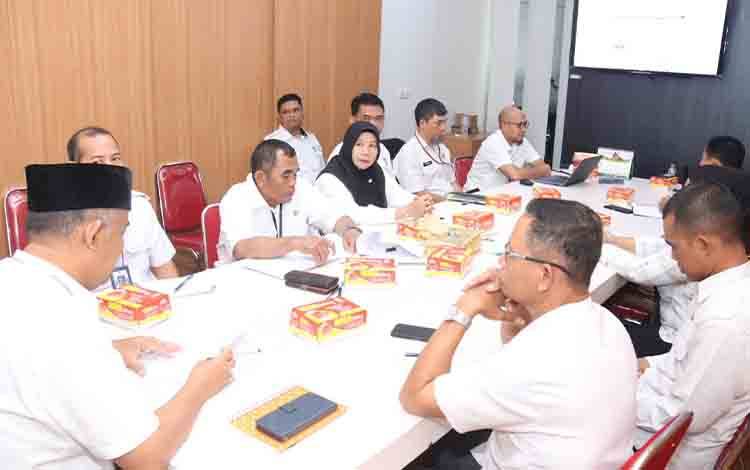 Pemkab Seruyan Gelar Rapat Persiapan Pengusulan Pembangunan Zona Integritas Tahun 2025