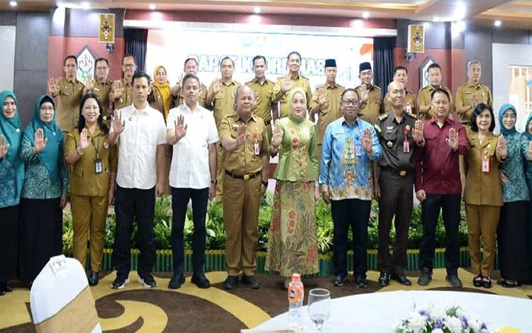 Wakil Bupati Hadiri Rapat Koordinasi Pengembangan dan Pembinaan Kota/Kabupaten Tanggap Ancaman Narkoba
