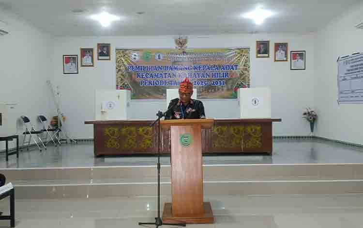 Tiga Orang Bersaing dalam Pemilihan Damang Kahayan Hilir
